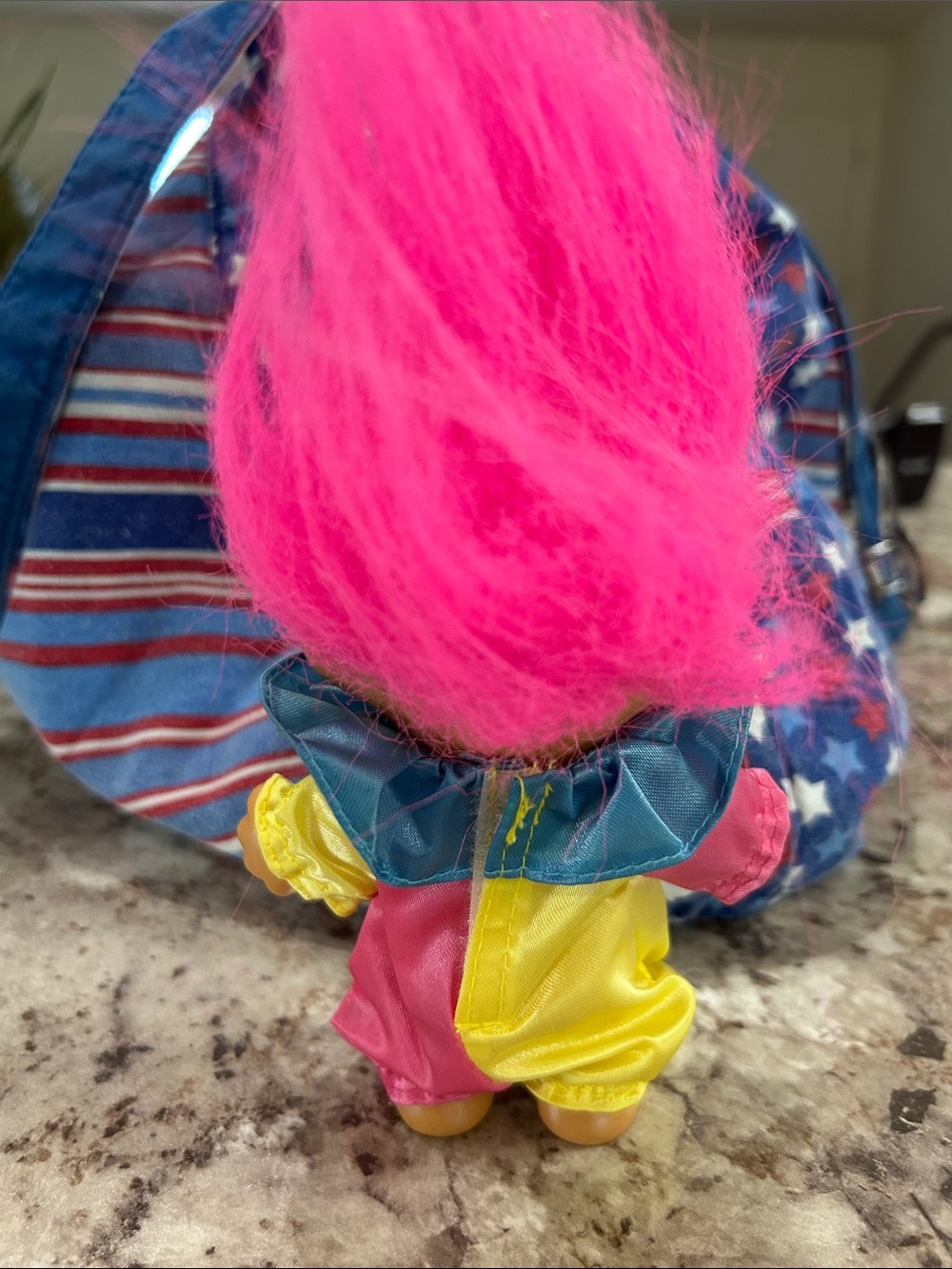 Vintage Pink-Haired Troll Doll Toy 1980s Fun Childhood Memories Nostalgic - Picture 4 of 9
